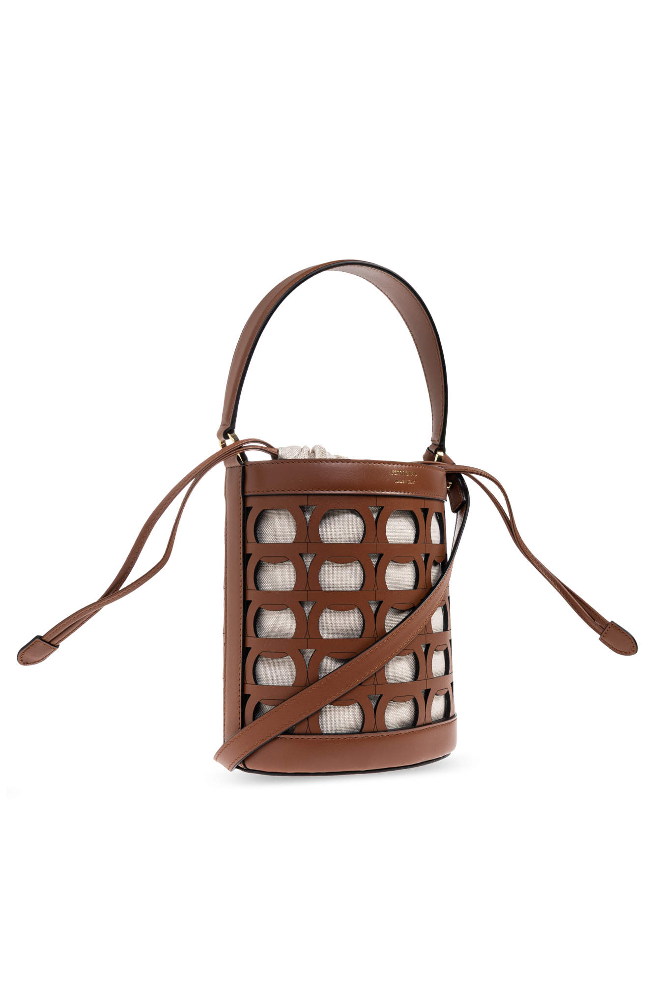 ショルダーバッグ・ポシェット Ferragamo Leather Bucket Bag With l Details Ferragamo Salvatore The Studio Bucket Bag | Bloomingdale's